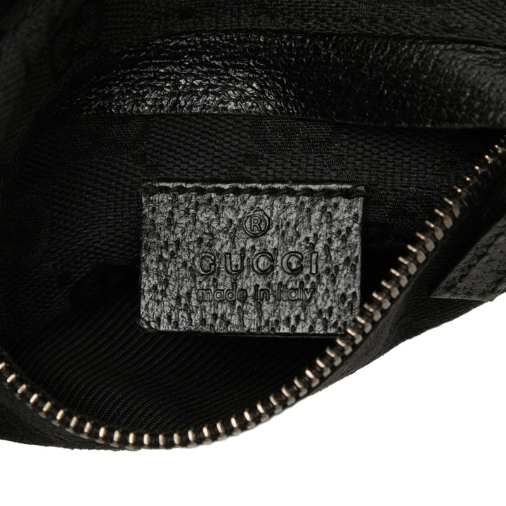 GG Double Poche Sac ceinture Noir