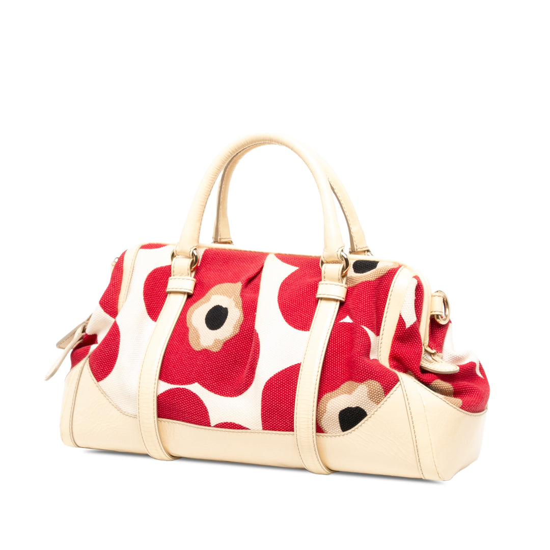 Dolce & Gabbana Sac à main Poppy Imprimé Susanne Rouge – vue 2 – GABY PARIS