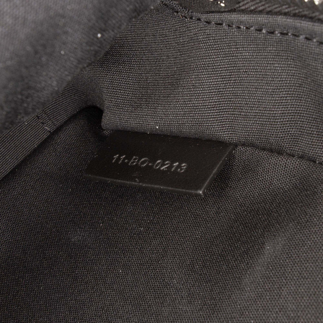 Dior CD Diamond Coated Toile Safari Sac with Strap