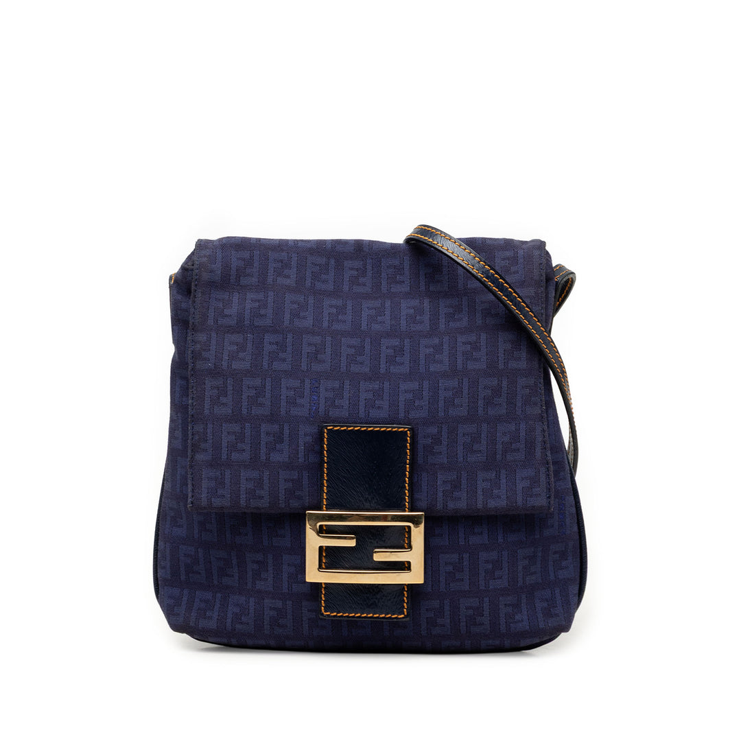 Fendi Zucchino Toile Sac porté croisé