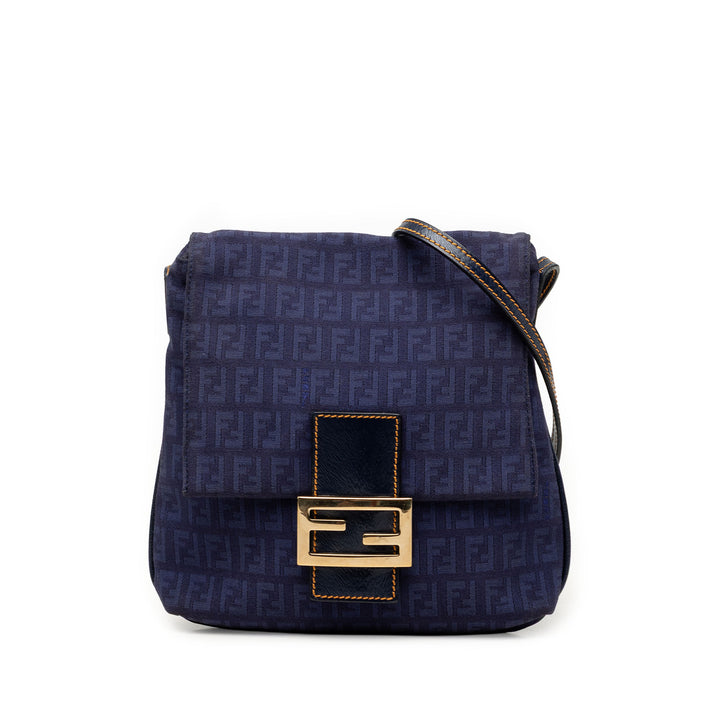 Fendi Zucchino Toile Sac porté croisé