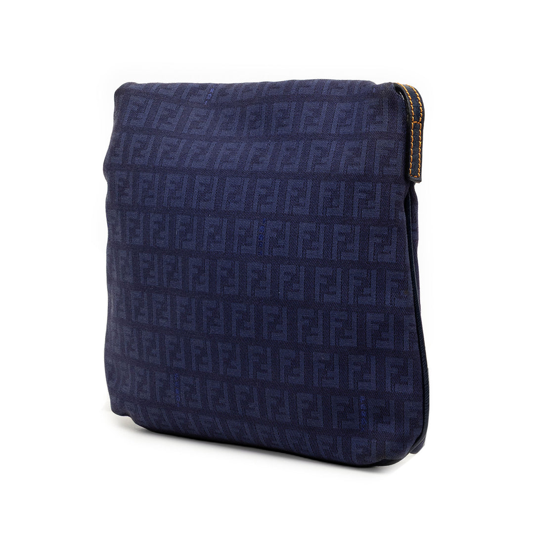 Fendi Zucchino Toile Sac porté croisé