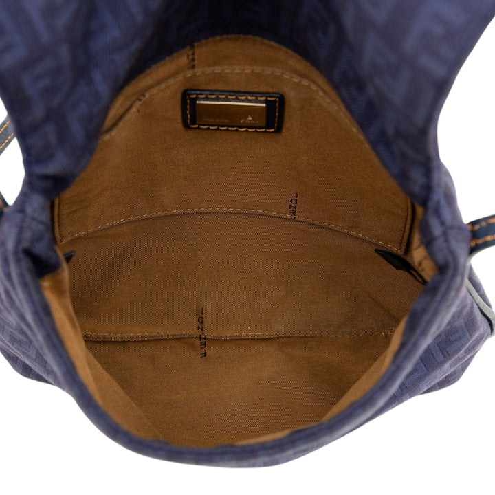 Fendi Zucchino Toile Sac porté croisé