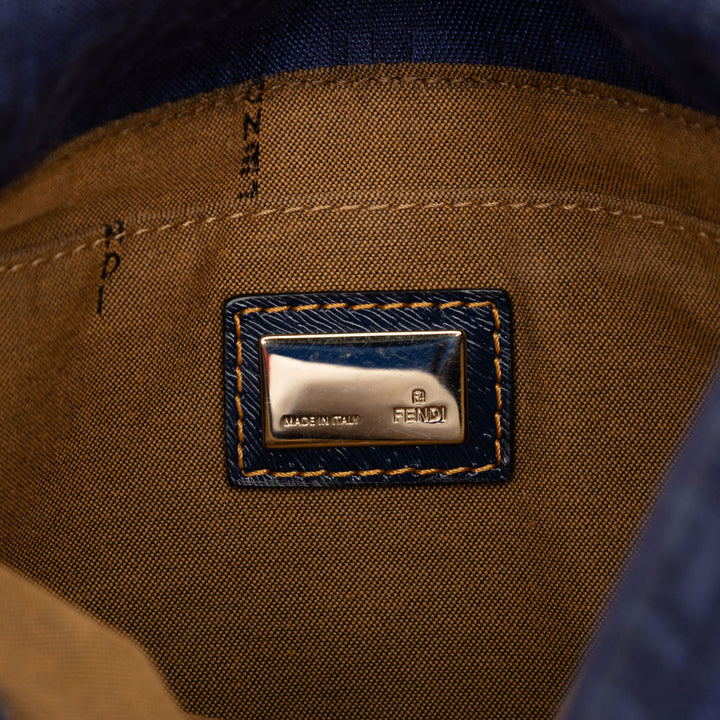 Fendi Zucchino Toile Sac porté croisé