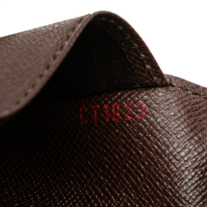 Damier Ebene Brazza Wallet Brown - Gaby Paris