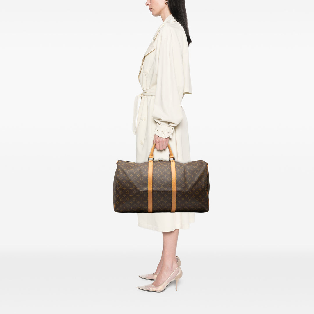 Louis Vuitton Monogram Keepall 55