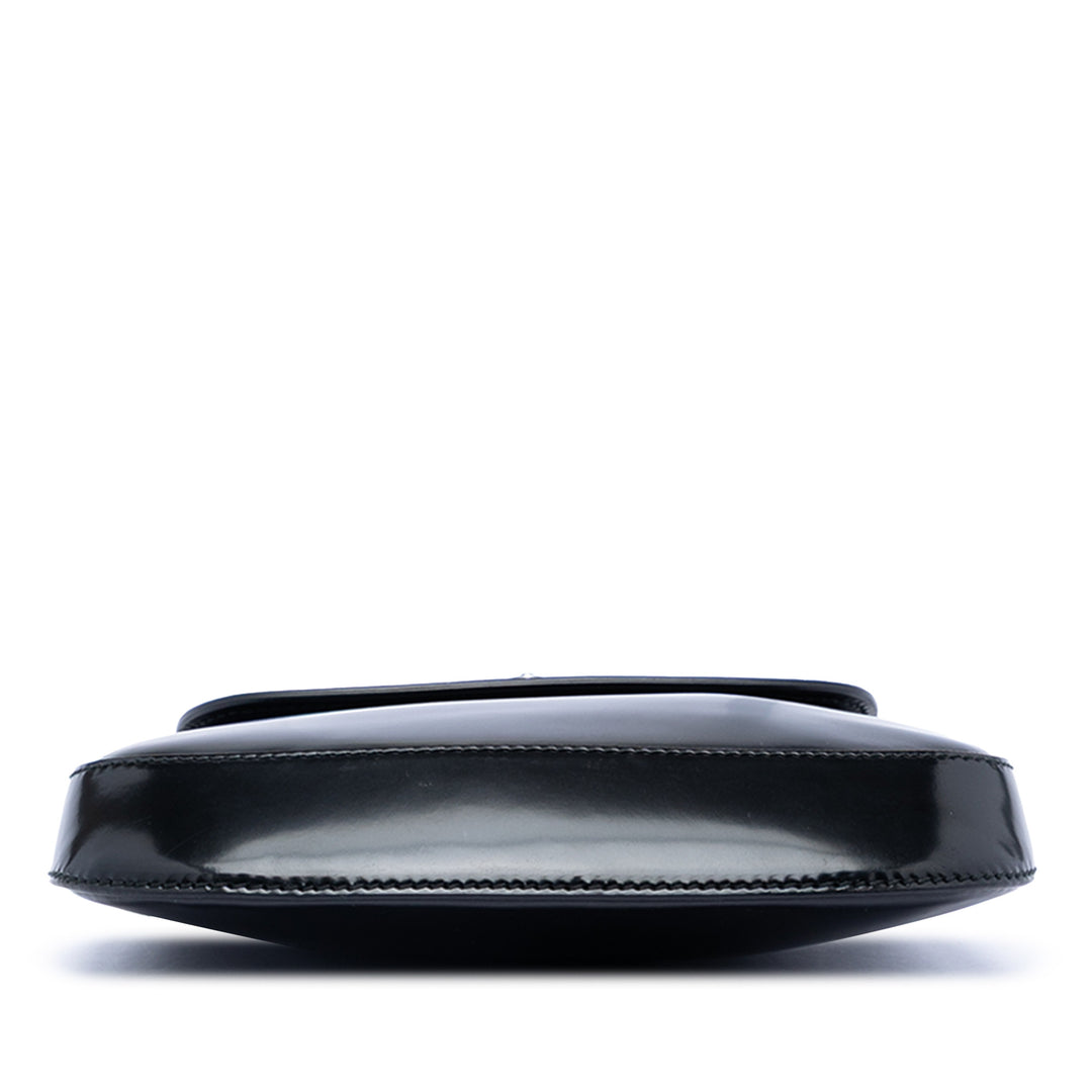 Prada Mini Brushed Cuir Cleo à rabat