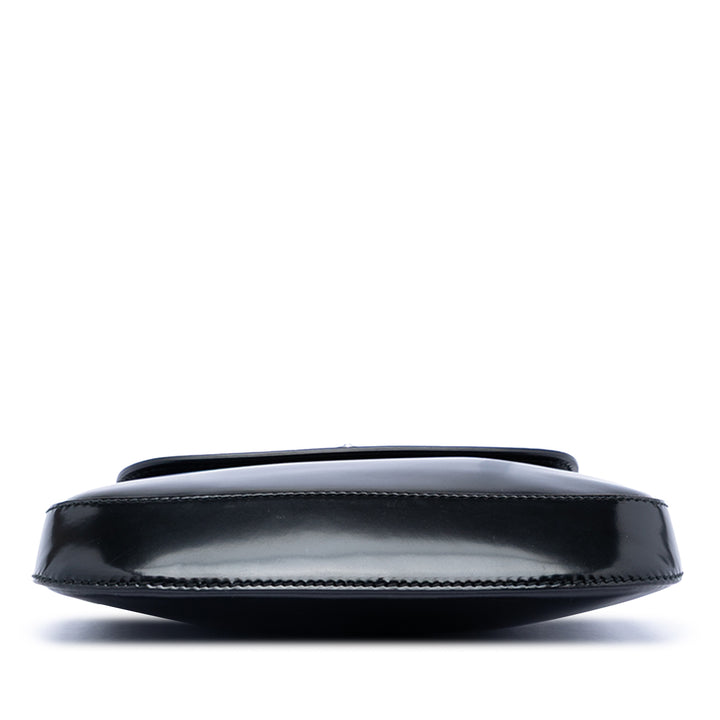 Prada Mini Brushed Cuir Cleo à rabat