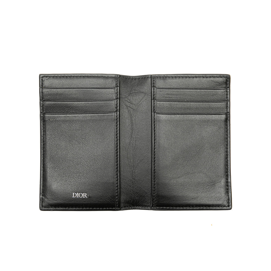 Leather Bifold Wallet Black - Gaby Paris