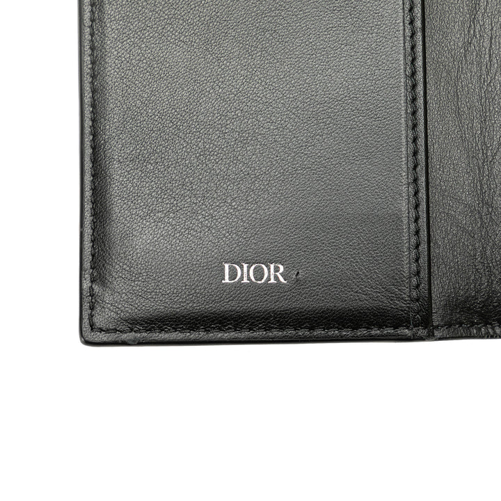 Leather Bifold Wallet Black - Gaby Paris