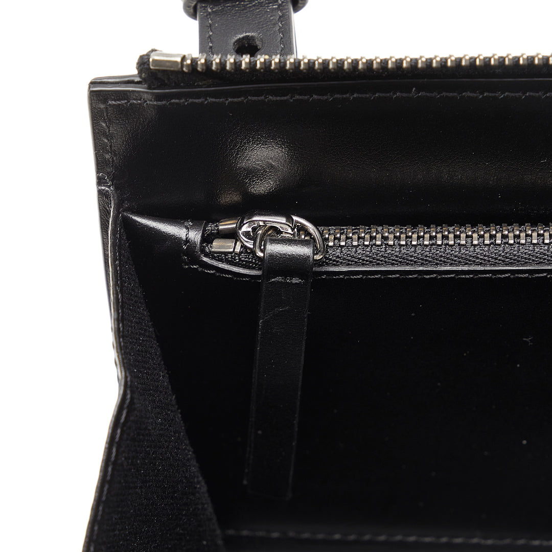 La Greca Convertible Crossbody Bag Black - Gaby Paris