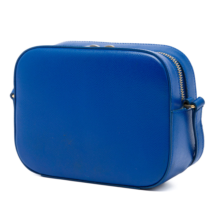 Grain De Poudre Classic Sac caméra Petit Monogram Bleu