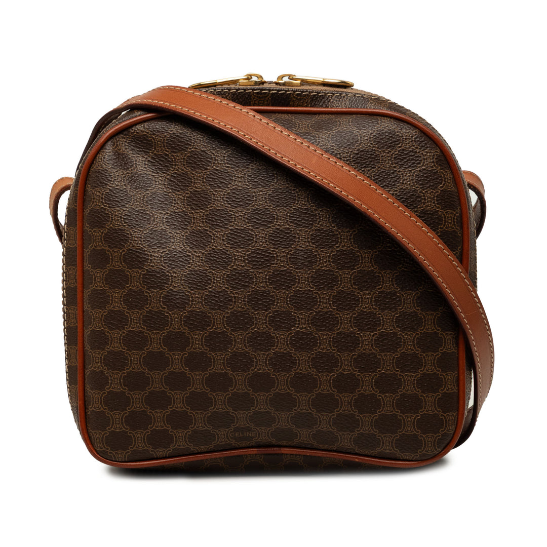Macadam Sac Toile enduite Marron