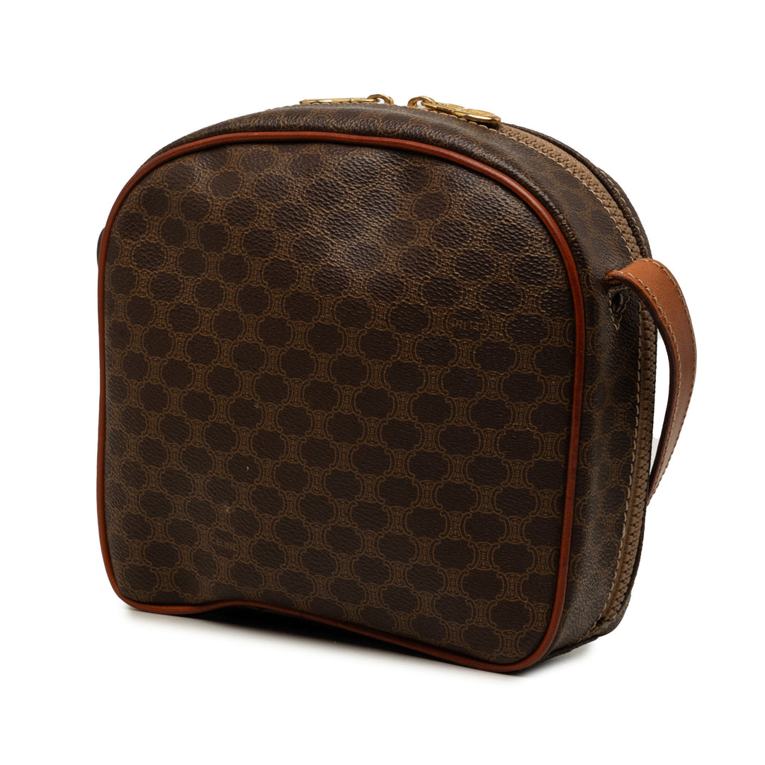 Macadam Sac Toile enduite Marron