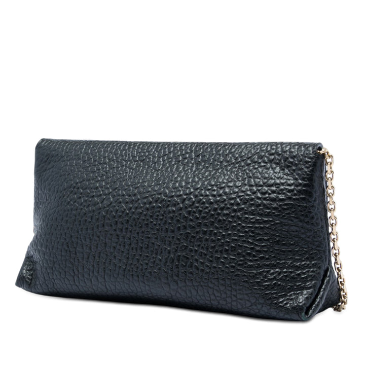 Burberry Medium Cuir de veau grainé Mildenhall Sac porté croisé