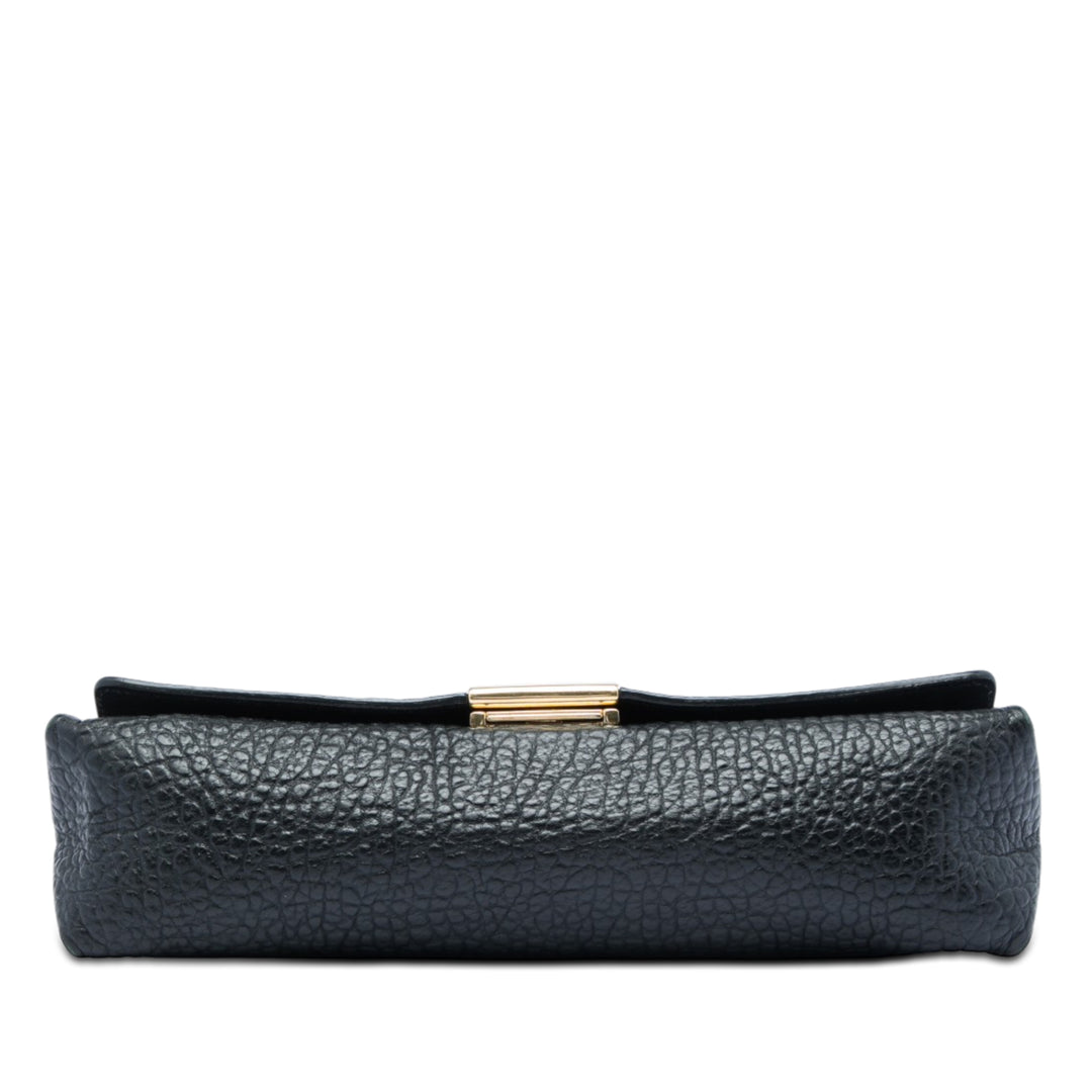 Burberry Medium Cuir de veau grainé Mildenhall Sac porté croisé