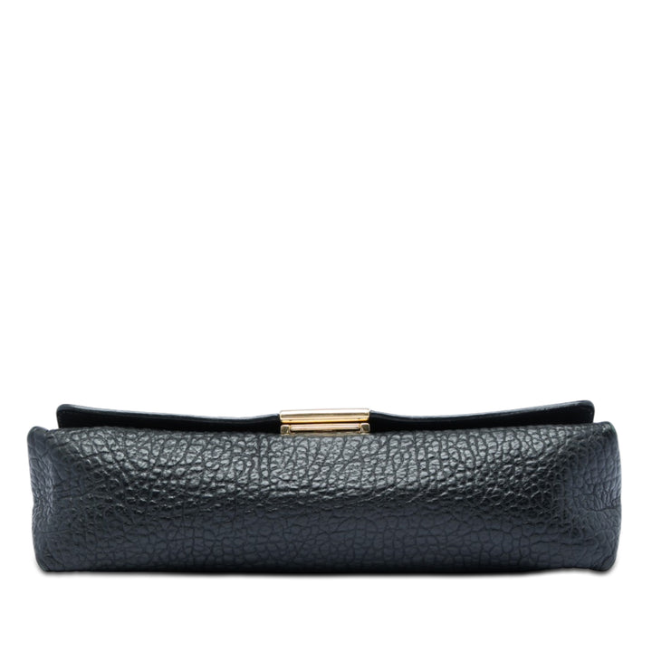 Burberry Medium Cuir de veau grainé Mildenhall Sac porté croisé