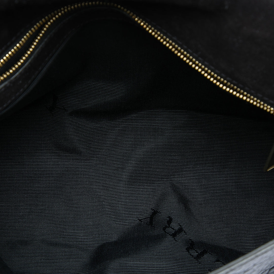Burberry Medium Cuir de veau grainé Mildenhall Sac porté croisé