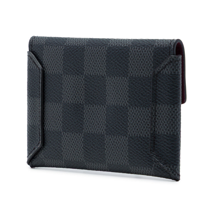 Compact Modulable Portefeuille Damier Graphite Noir