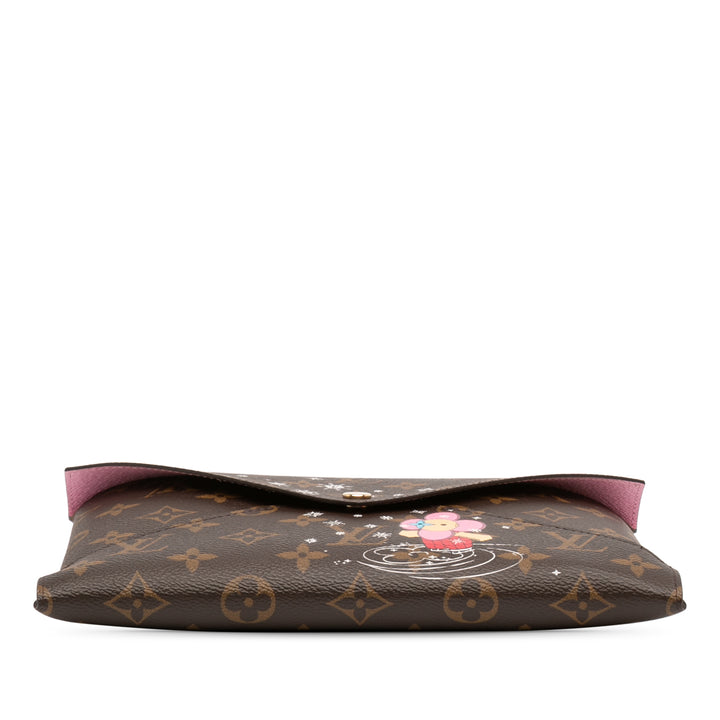 Louis Vuitton Monogram Christmas Animation Vivienne Kirigami Pochette Set