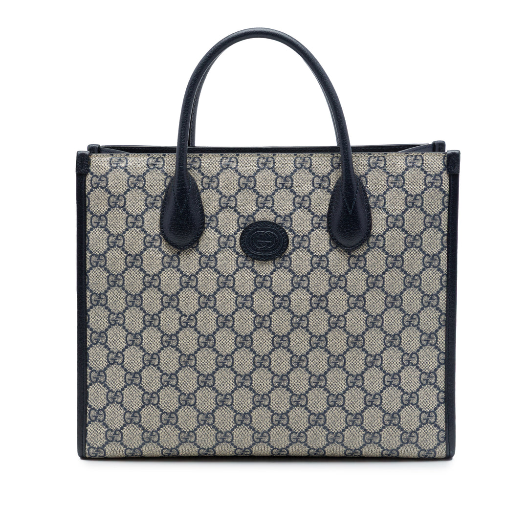 Gucci Small GG Supreme Interlocking G Cabas