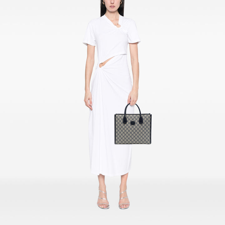 Gucci Small GG Supreme Interlocking G Cabas