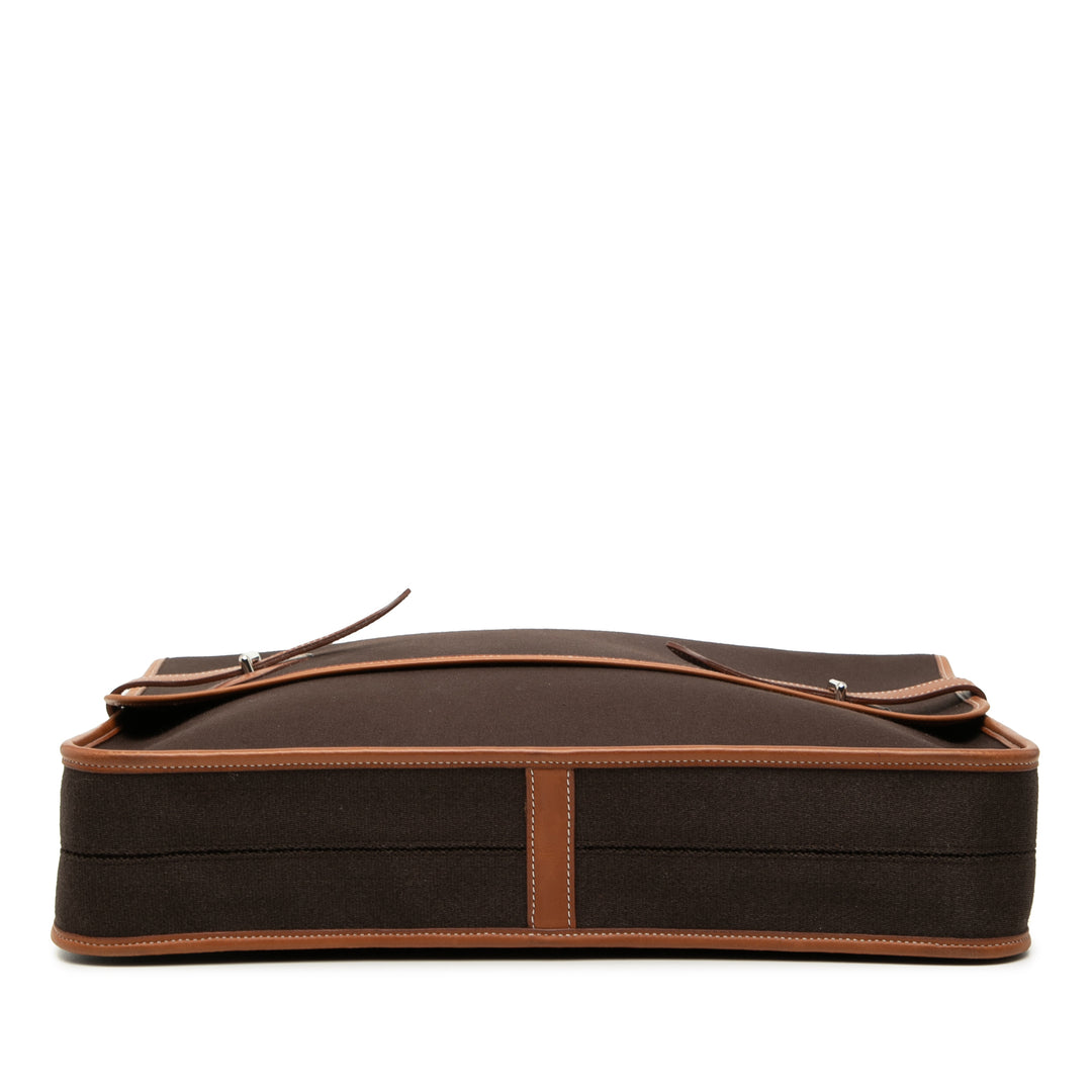Hermès Toile Officier Buenaventura Messenger PM