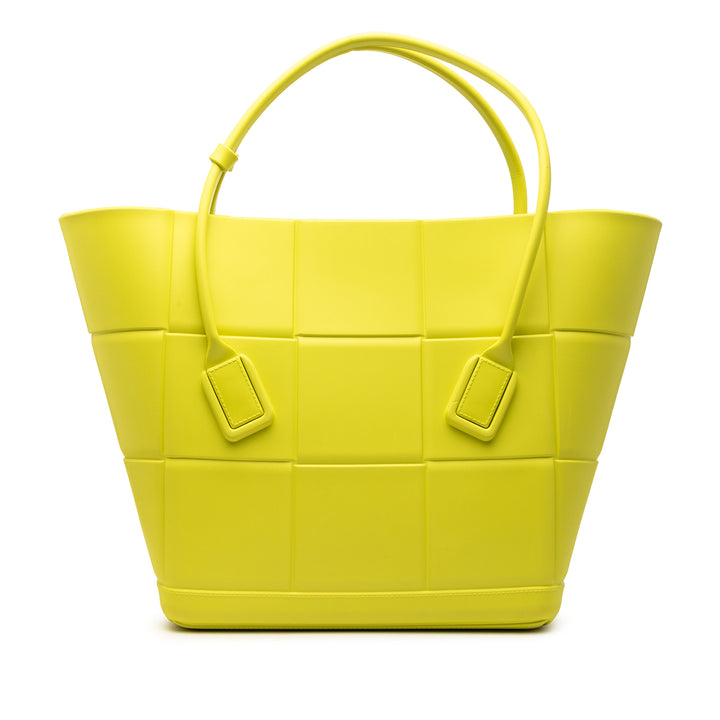 Bottega Veneta Medium Matte Rubber Arco Cabas