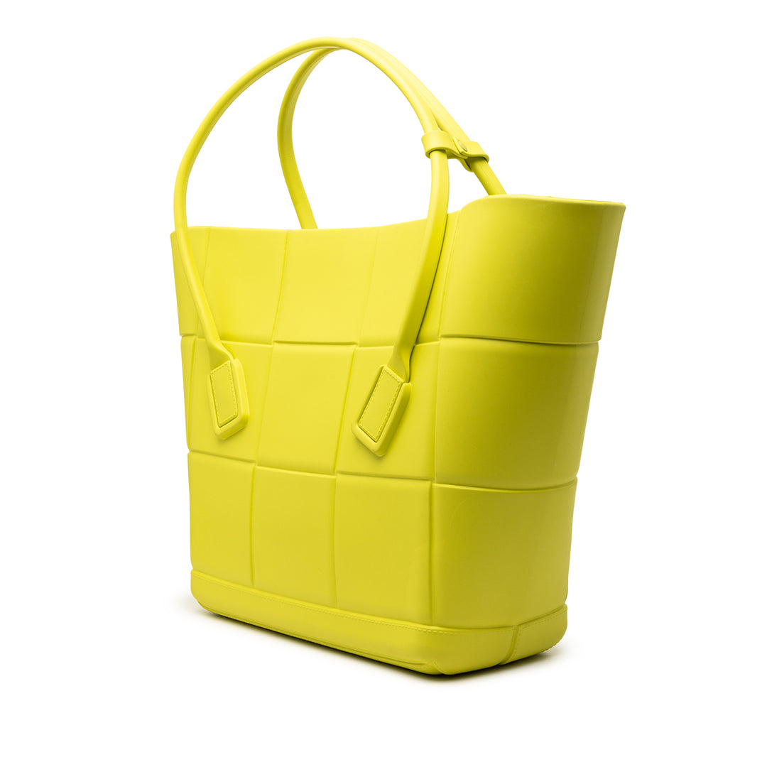 Bottega Veneta Medium Matte Rubber Arco Cabas