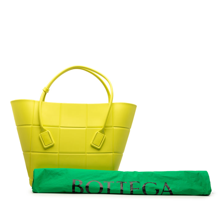 Bottega Veneta Medium Matte Rubber Arco Cabas