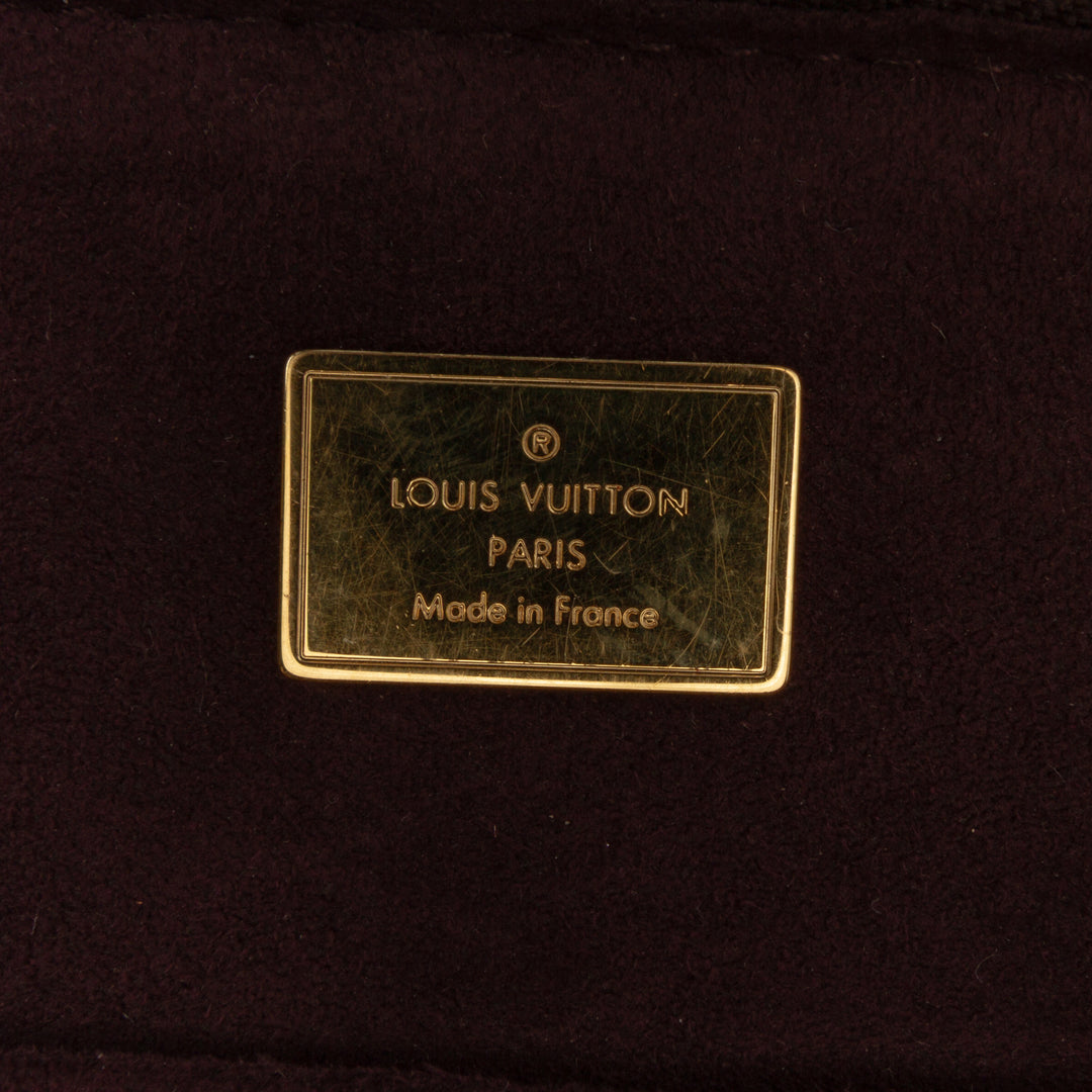 Louis Vuitton Monogram Vernis Flower Alma BB Violet