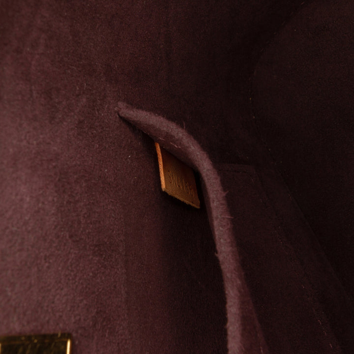 Louis Vuitton Monogram Vernis Flower Alma BB Violet