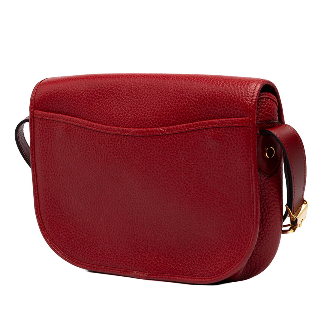 Dior Sac Rouge – vue 2 – GABY PARIS