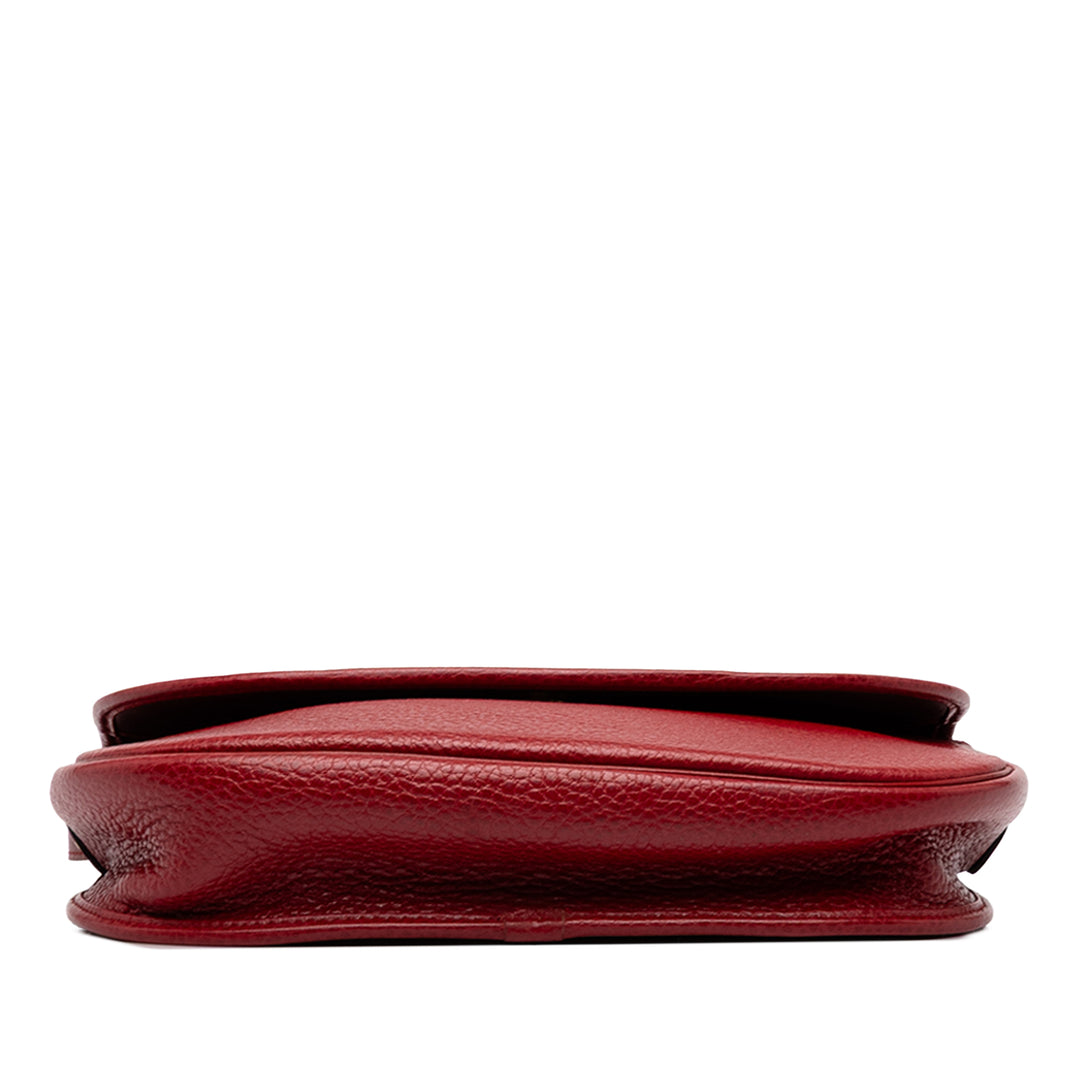 Dior Sac Rouge – vue 3 – GABY PARIS