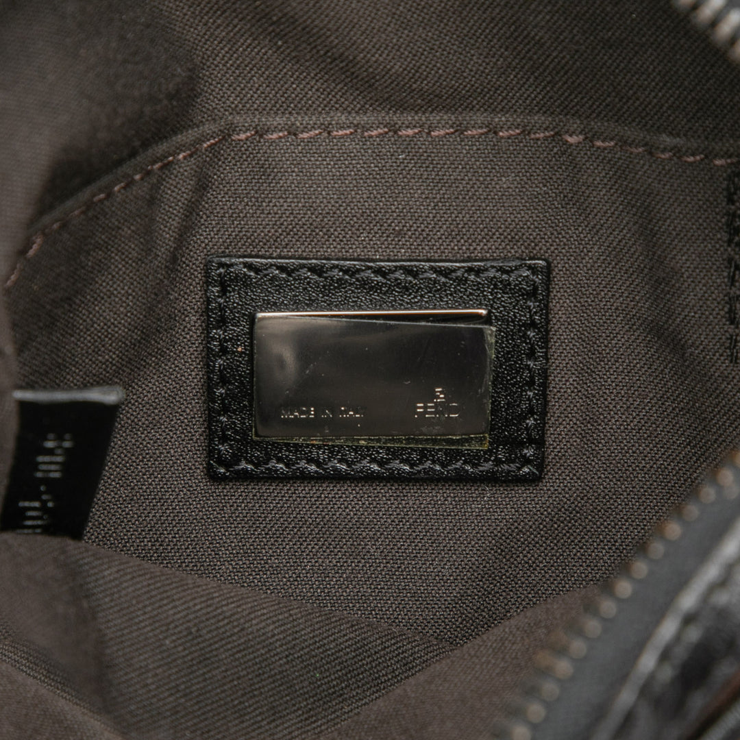 Fendi Sac bandoulière Zucchino Marron – vue 5 – GABY PARIS