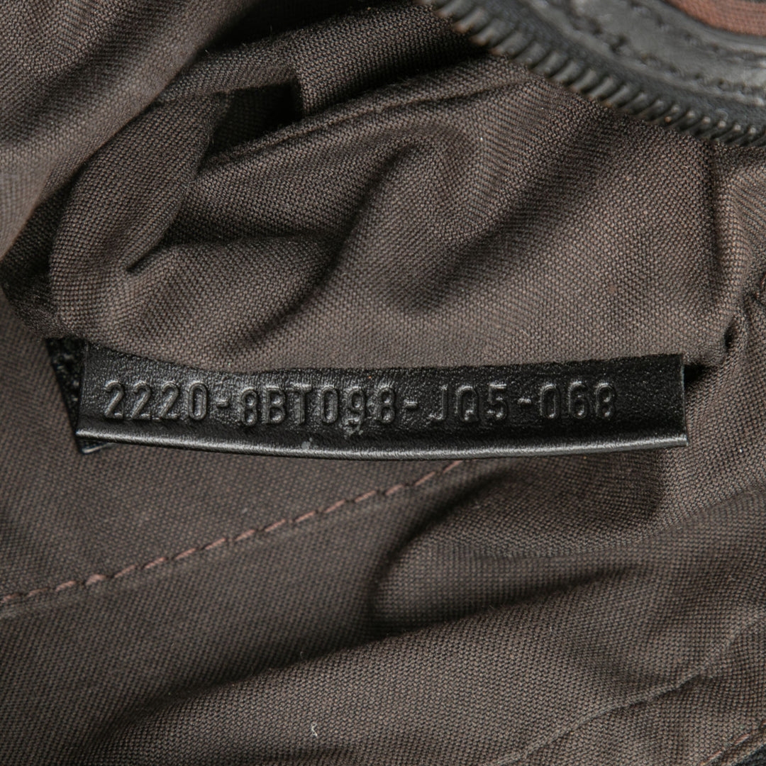 Fendi Sac bandoulière Zucchino Marron – vue 6 – GABY PARIS