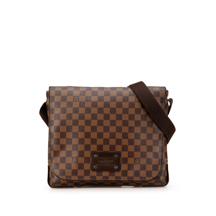 Damier Ebene Brooklyn MM Brown - Gaby Paris