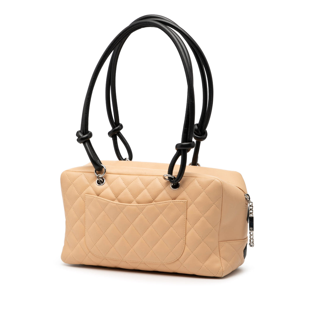 Chanel Large Matelassé Cuir d’agneau Cambon Ligne Sac bandoulière