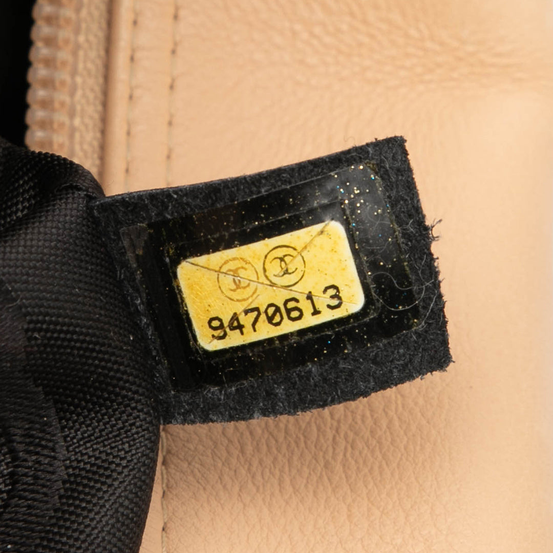 Chanel Large Matelassé Cuir d’agneau Cambon Ligne Sac bandoulière