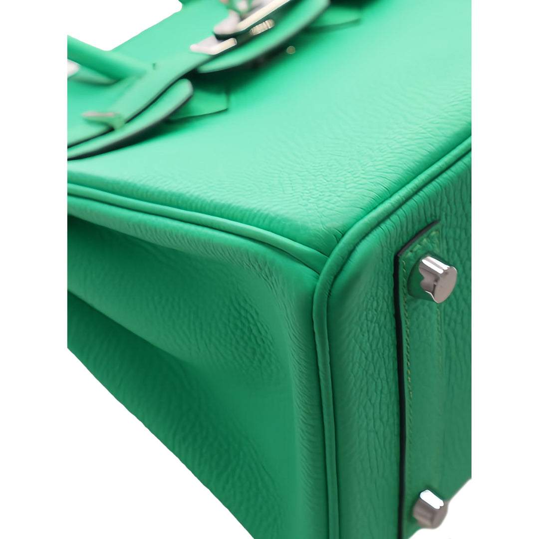 Hermès Sac à main Birkin Retourne 25 Togo Vert – vue 12 – GABY PARIS