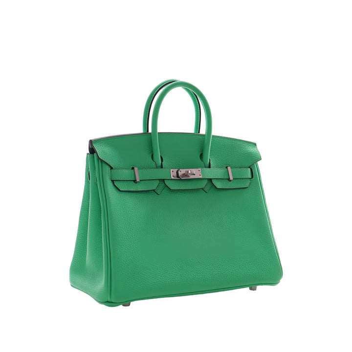 Hermès Sac à main Birkin Retourne 25 Togo Vert – vue 14 – GABY PARIS