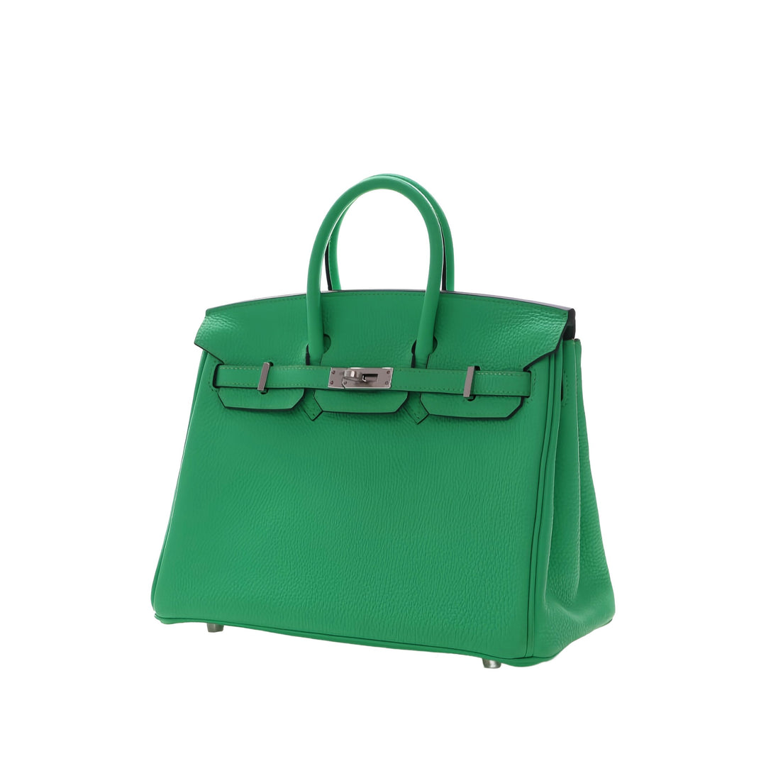 Hermès Sac à main Birkin Retourne 25 Togo Vert – vue 15 – GABY PARIS