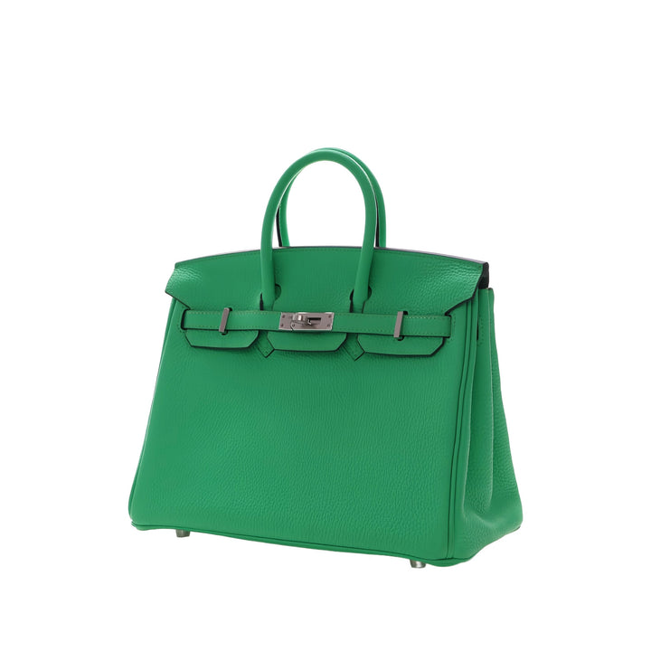 Hermès Sac à main Birkin Retourne 25 Togo Vert – vue 15 – GABY PARIS