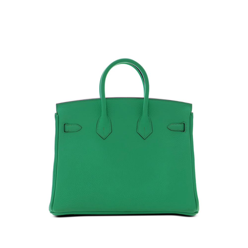Hermès Sac à main Birkin Retourne 25 Togo Vert – vue 2 – GABY PARIS