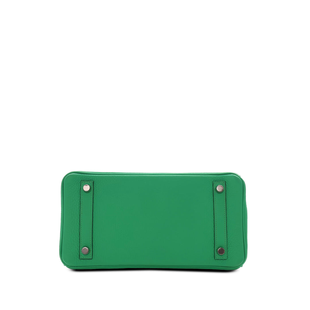 Hermès Sac à main Birkin Retourne 25 Togo Vert – vue 3 – GABY PARIS