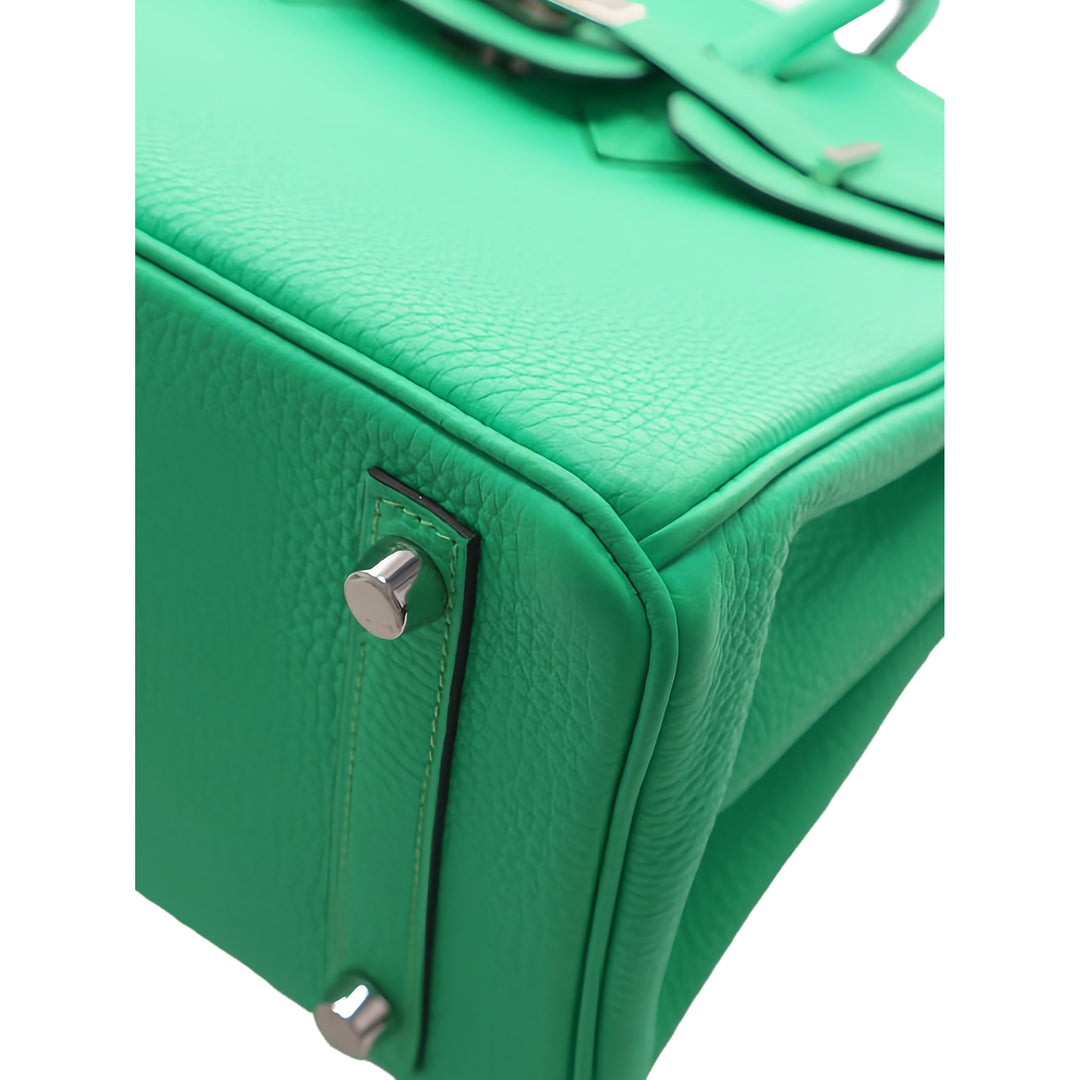 Hermès Sac à main Birkin Retourne 25 Togo Vert – vue 8 – GABY PARIS