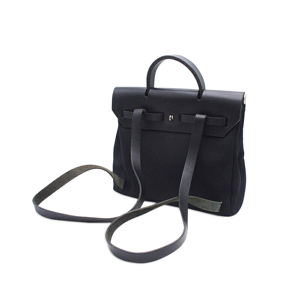 Toile Herbag Backpack PM Black - Gaby Paris