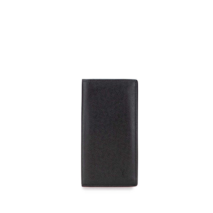 Louis Vuitton Taiga Brazza Wallet Noir