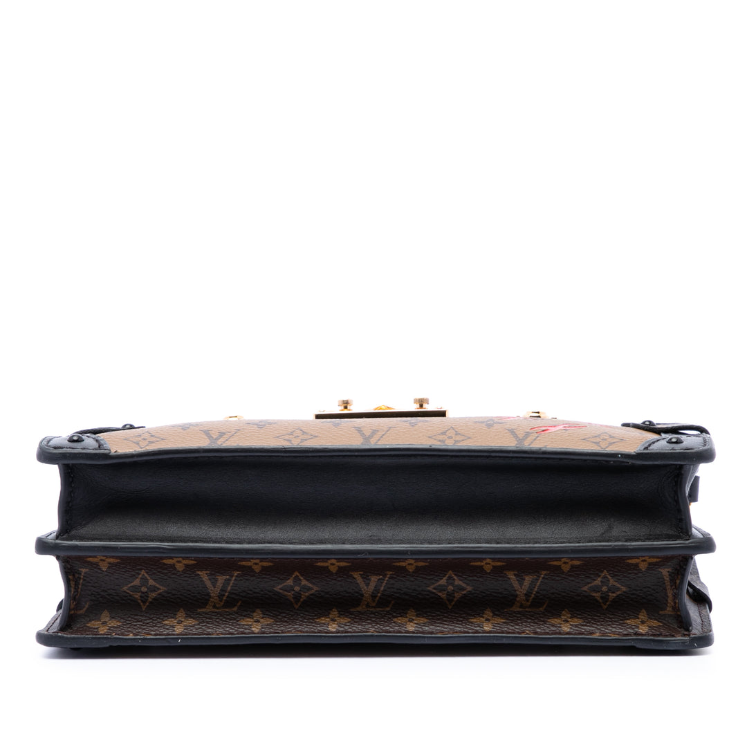 Louis Vuitton Trunk Pochette Monogram Reverse Marron