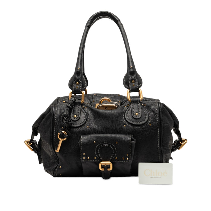Chloé Cuir Paddington Sac bandoulière